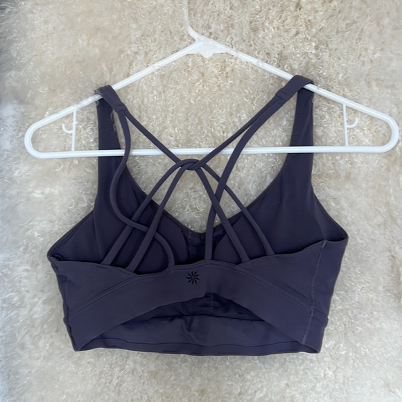 Athleta Solace Bra, Size Small, A-C, Dusk Violet - Picture 2 of 5